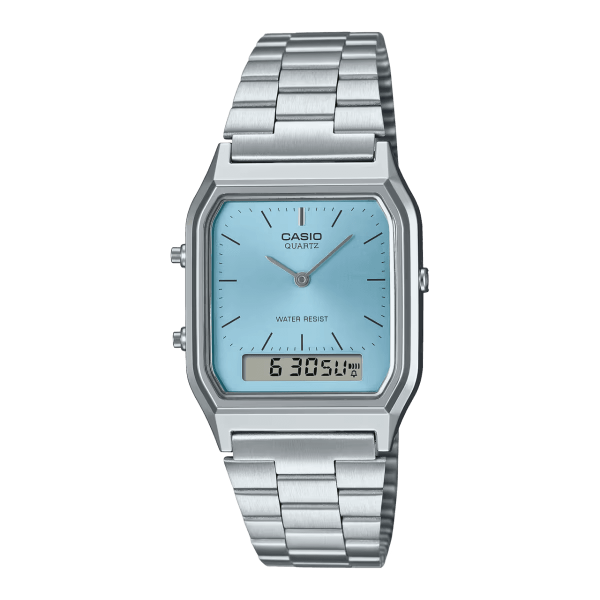 Casio Vintage Ana-Digi Ice Blue