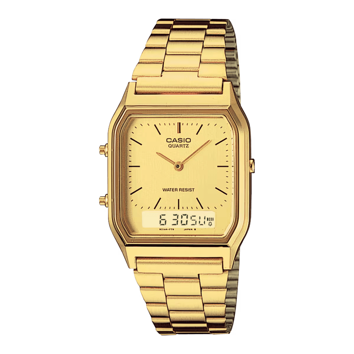 Casio Vintage Ana-Digi Gold