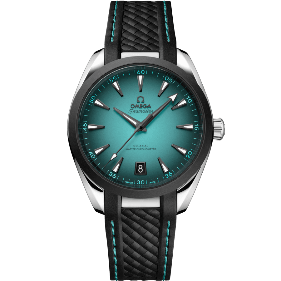 Omega Seamaster Aqua Terra 150M Turquoise Ceramic Bezel
