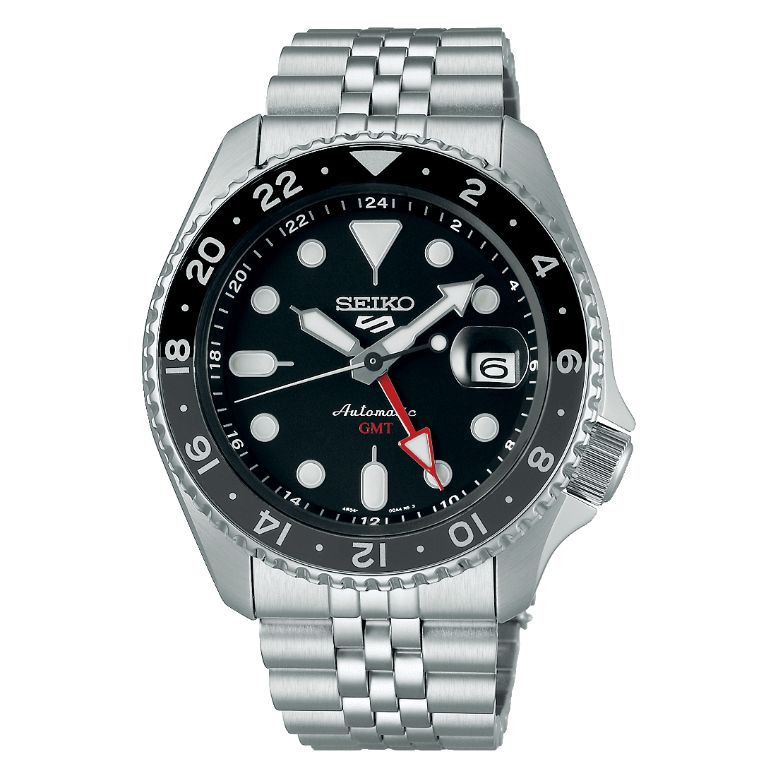 Seiko 5 Sports GMT Black