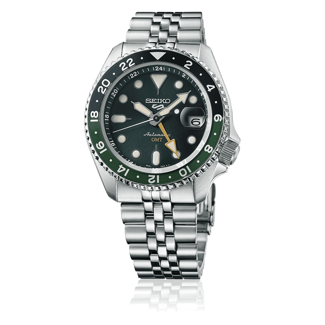 Seiko 5 Sports GMT Green
