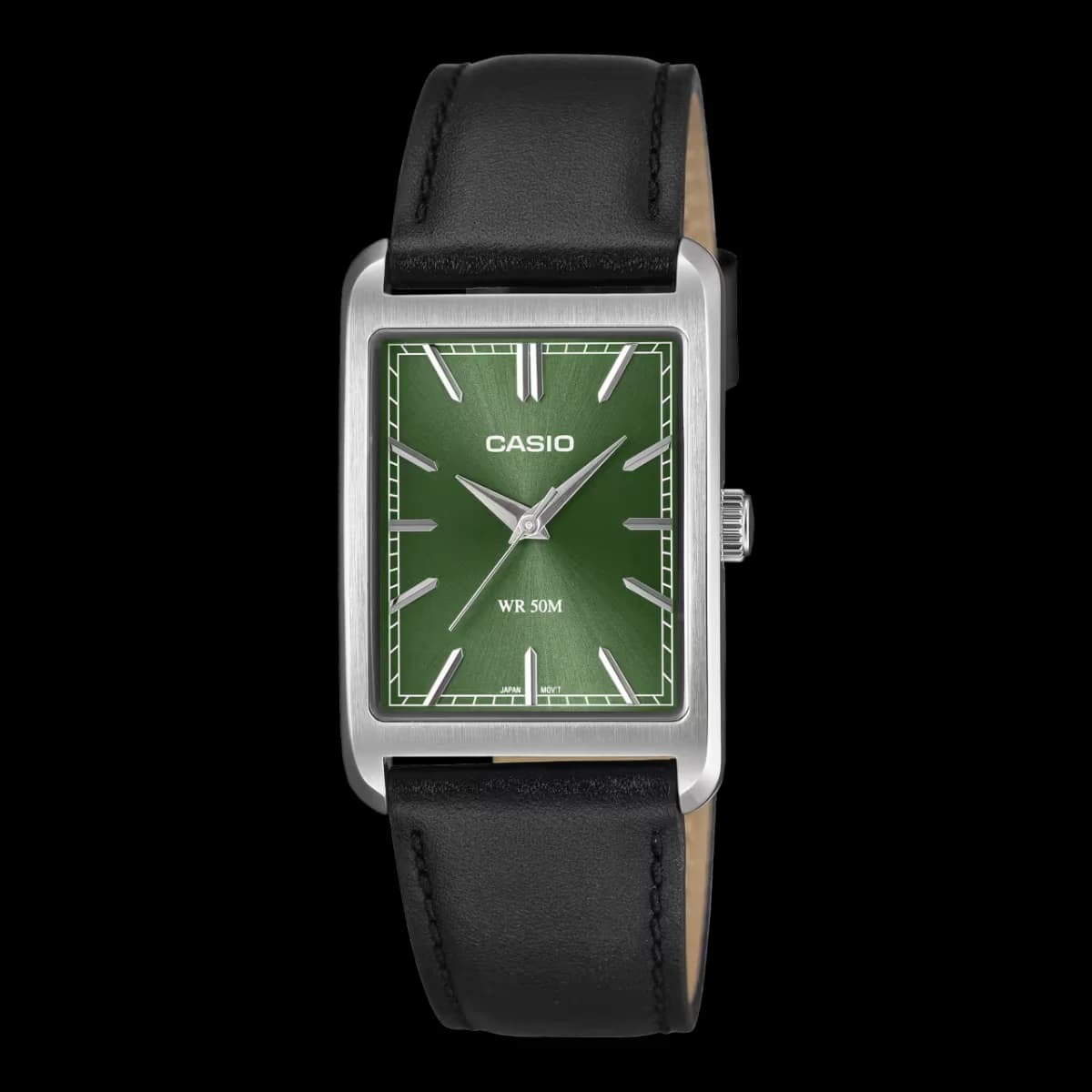 Casio MTP Rectangular Green